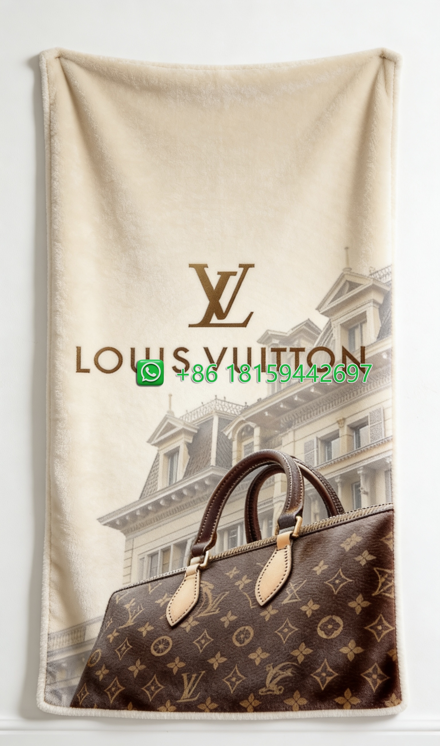 Louis Vuitton Throw Blankets